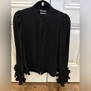 CO silk blouse